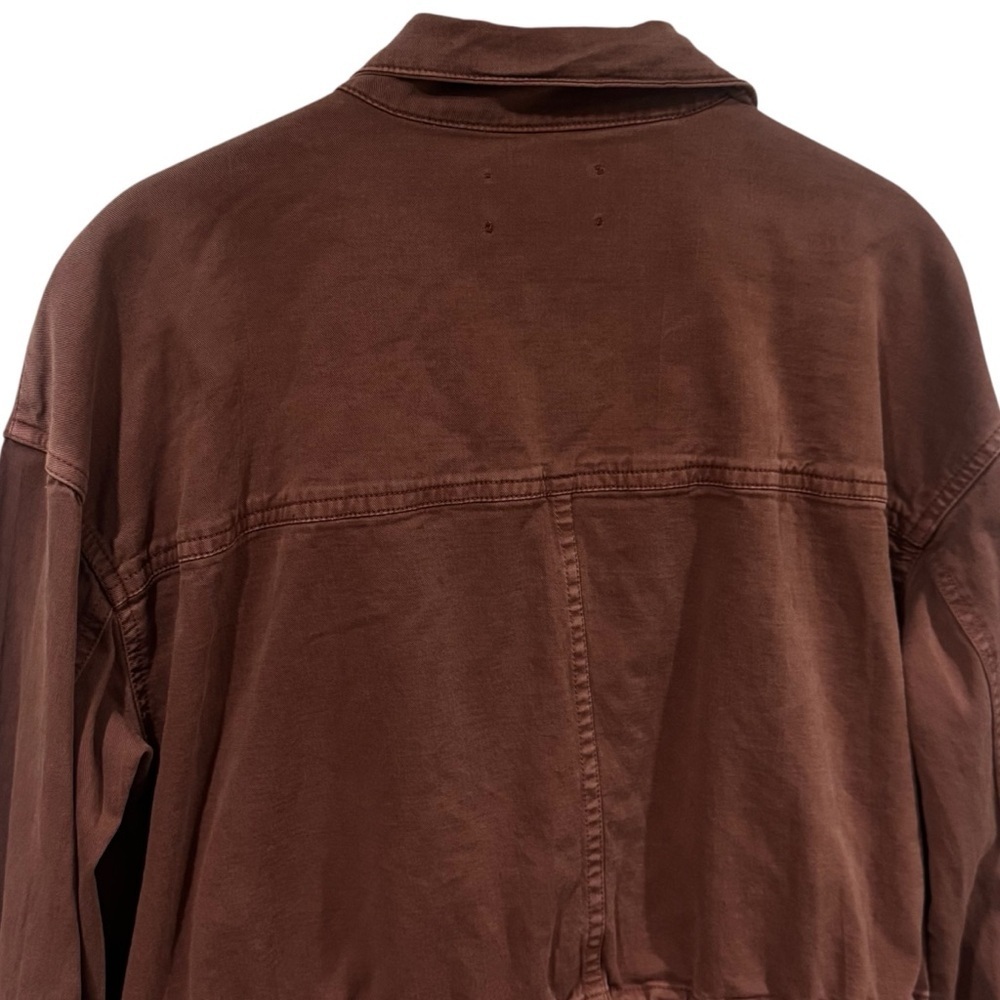 Michael Stars Ingrid Utility Jacket in Color Rust Women’s Size M - Picture 8 of 13